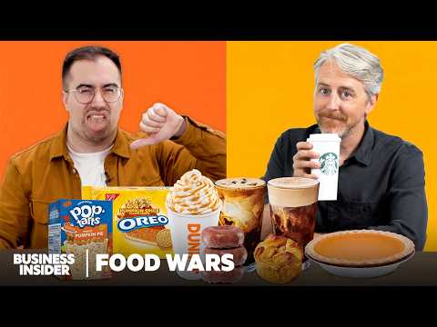 美國 vs 英國南瓜香料 | 美食大戰 | Insider Food (US vs UK Pumpkin Spice | Food Wars | Insider Food)