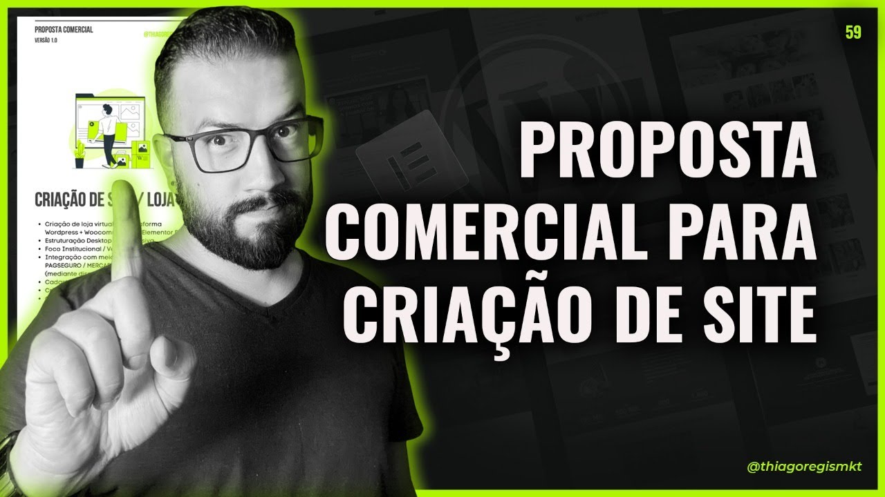 PROPOSTA COMERCIAL para CRIAÇÃO DE SITE - Como criar?