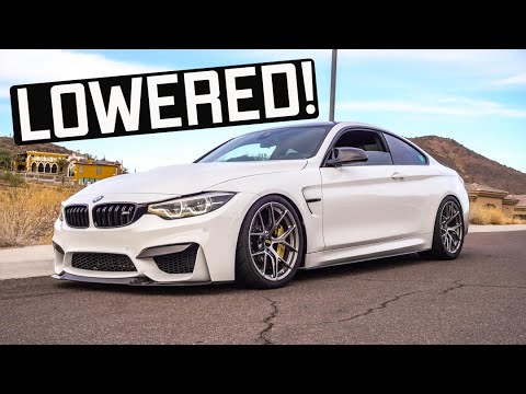 2019 BMW M4 CS lowered on KW DDC Coilovers!