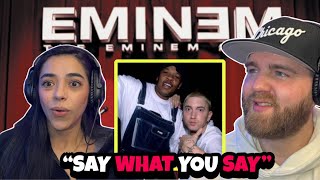 DRE AND EMINEM ARE UNSTOPPABLE!! Eminem - Say What You Say (Karen's First Time Reaction)