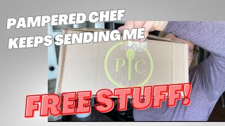 Pampered Chef keeps sending me FREE STUFF! - New Consultant Unboxing Success Rewards