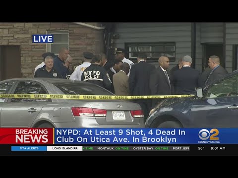 NYPD: At Least 9 Shot, 4 Dead In Brooklyn Video