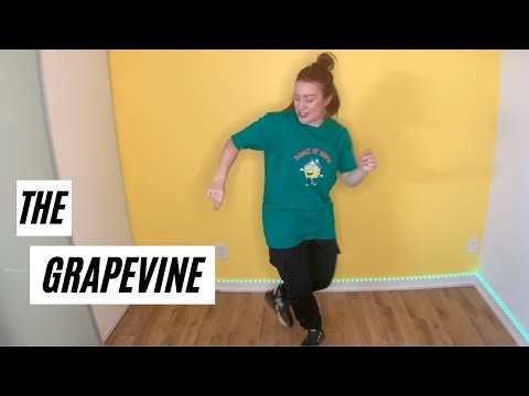 The GRAPEVINE - Minute Moves - Move Tutorial - How To Dance - Groove Basics - Dance At Home