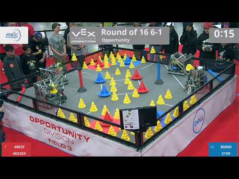 2018 VRC Opportunity R16 6-1 - 4863F 46535K vs 8000D 315R - 88 to 117