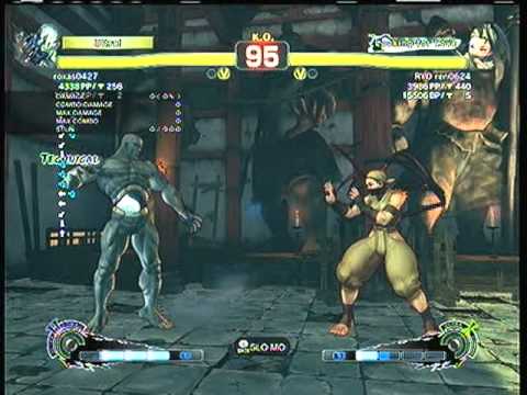 SSF4AE:  Dhalsim (BuriBRIO)  vs. El Fuerte (Footer360) SD