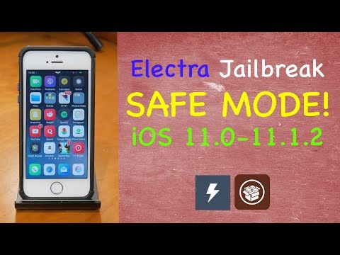 Enter Safe Mode on Electra Jailbreak | Remove Bad Tweaks | iOS 11-11.1.2