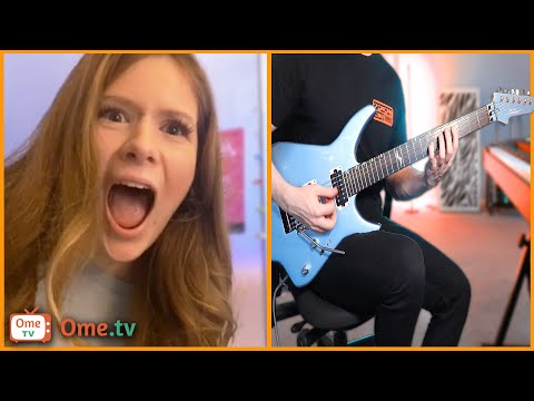 Guitarist leaves strangers SPEECHLESS on OmeTV