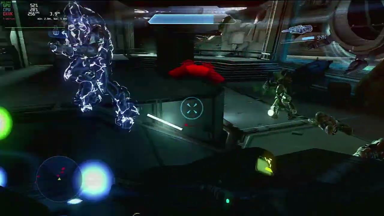 MangoHud Halo 4 on Bazzite - YouTube