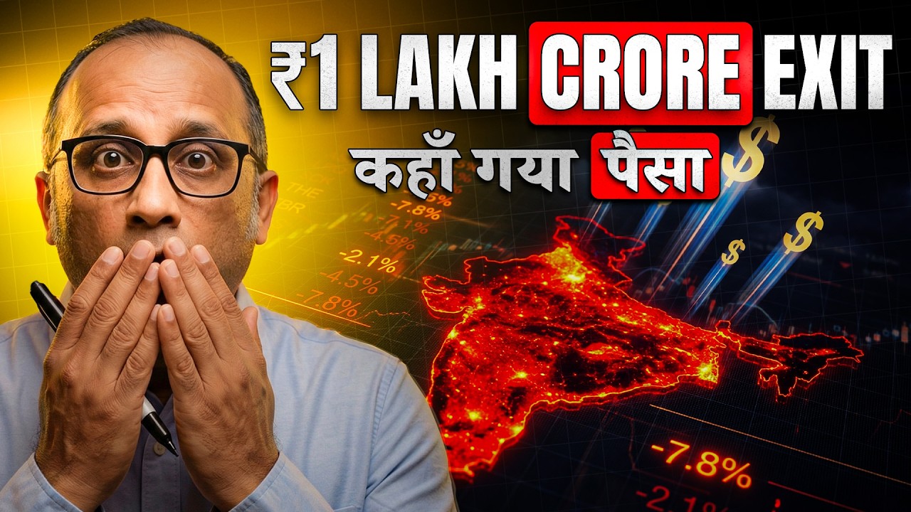 $11 BILLION FII EXIT: कहाँ गया ये  पैसा ? #bulltrack #nifty