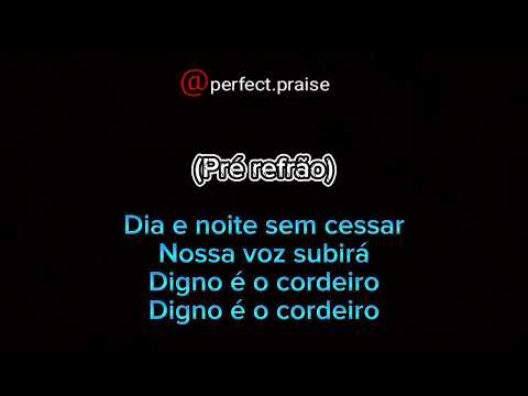 Medley Relance (Ao Vivo) - Diante do Trono Digno é o Cordeiro playback legendado