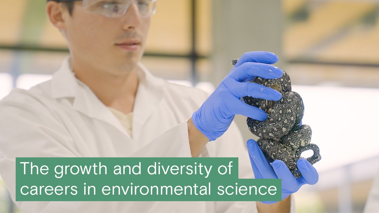 Be an agent of change: The growth and diversity of environmental science careers