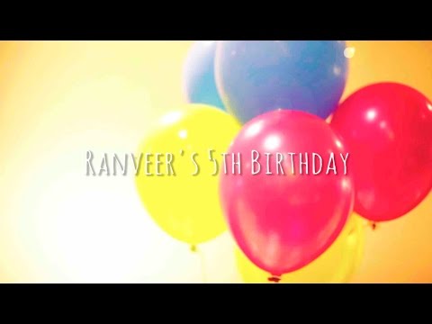 Ranveer's 5th Birthday