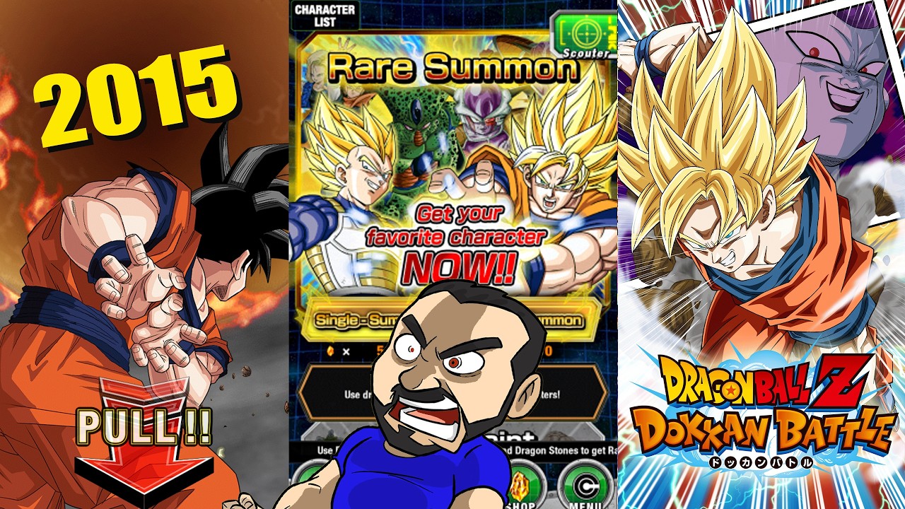 Ripercorriamo insieme la Storia di Dragon Ball Z Dokkan Battle - Primo anno 2015