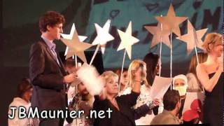 Jean-Baptiste Maunier au Gala FAIRE FACE avec les enfants