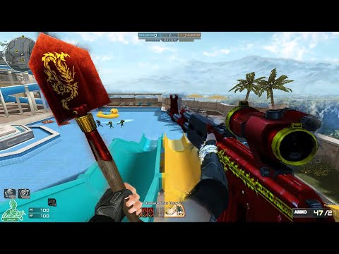 Crossfire NA 2.0 : AK47 Red Scope - Hero Mode X - Zombie V4