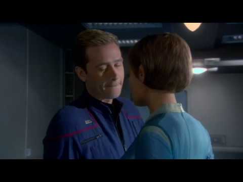 Commander T'Pol Kiss Commander Tucker