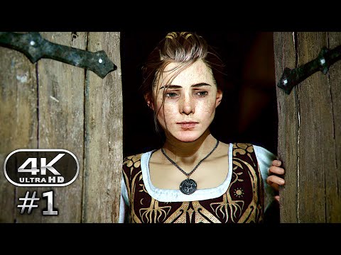 A Plague Tale Innocence Gameplay Walkthrough Part 1 - PC 4K 60FPS No Commentary
