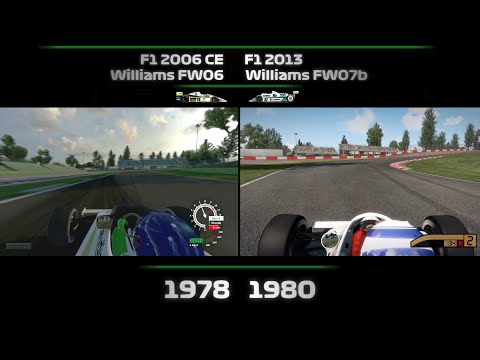 F1 Williams 1978 vs 1980 - Imola