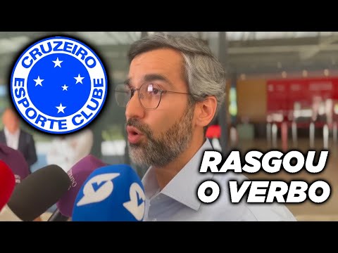 🔥🦊 CEO DO CRUZEIRO SE REVOLTA EM ENTREVISTA COM POLÊMICA DA ADIDAS E MINEIRÃO