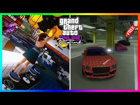 GTA 5 Online The Diamond Casino & Resort DLC Update - MASTER PENTHOUSE TOUR! Garage Showcase & MORE! Video