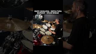 THE ICONIC DRUM BUILD UP of MURDER - SEPULTURA - ARISE - IGGOR CAVALERA