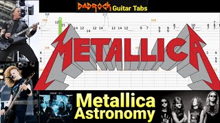 Astronomy - Metallica - Guitar + Bass TABS Lesson