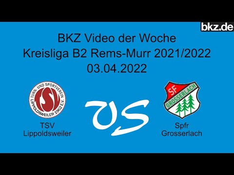 Fußball-Kreisliga B2: TSV Lippoldsweiler - Sportfreunde Großerlach