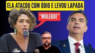 Fora de controle! Talíria Petrone apelou e levou uma lapada de Flávio Bolsonaro