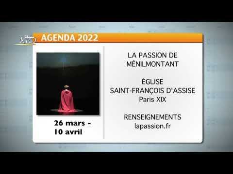 Agenda du 14 mars 2022