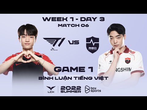 T1 vs NS | 2022 LCK Summer Split | T1 vs Nongshim RedForce | Game 1 [2022.06.17]