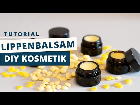 Lippenbalsam selber machen mit Kakao- & Sheabutter & Bienenwachs // Kosmetik selber machen