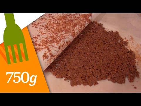Recette de Pailleté feuilletine ou Croustillant chocolat - 750g