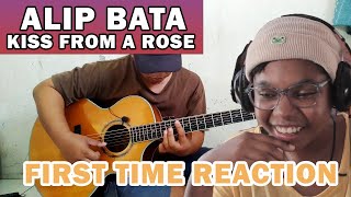First Time Reaction to Kiss From a Rose - SEAL (fingerstyle cover) Alip Bata