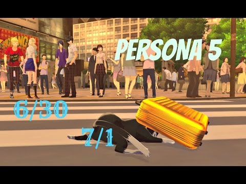 Persona 5 / 100% English Guide Part 69 : 6/30 & 7/1 - Treasure Taken !