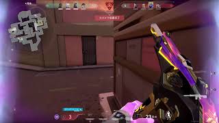 VALORANT CS 仕事前に　遊ぶ