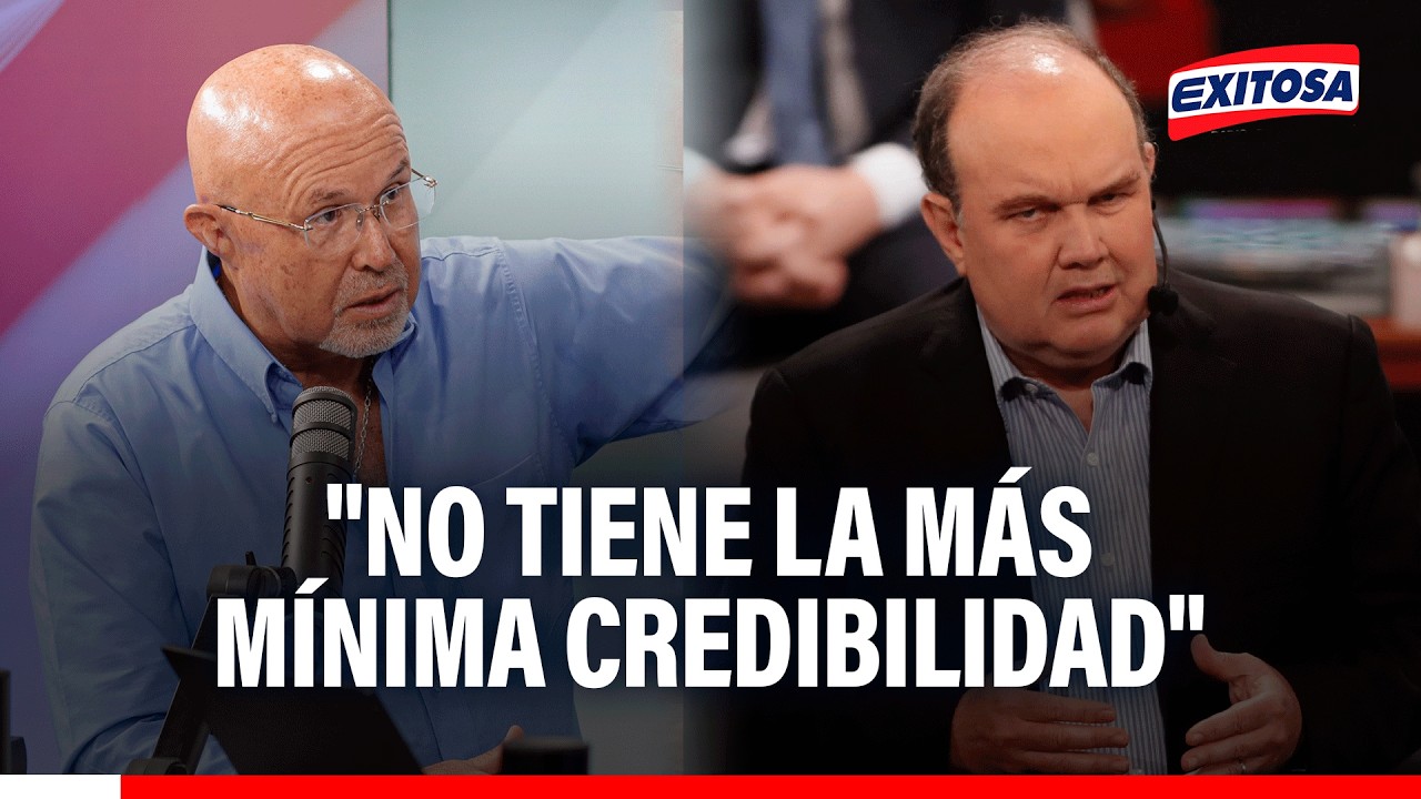 🔴🔵 Carlos Bruce cuestiona candidatura de López Aliaga: "No tiene la más mínima credibilidad"