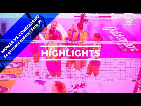 Highlights | Vero Volley Monza 2-3 Conegliano | Monzesi da paura ma Conegliano sorride al quinto