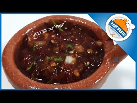 Salsa picosa #2, SALSA DE CHILE MORITA, serie de salsas | Chef Roger