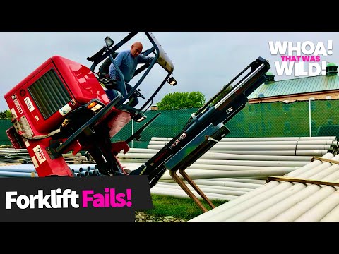 Crazy Forklift Fails 😱 | Whoa! That Was Wild!