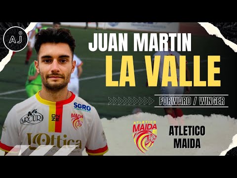 Juan Martín La Valle | Forward / Winger | Atletico Maida (🇮🇹) 2022 ⚽️