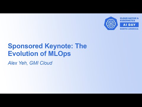 Evolution of MLOps Keynote