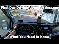 What Your First Day Delivering For Amazon Will Look Like