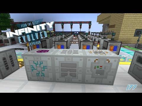 Scanner verlegung 🎓 FTB Infinity Evolved Skyblock #177