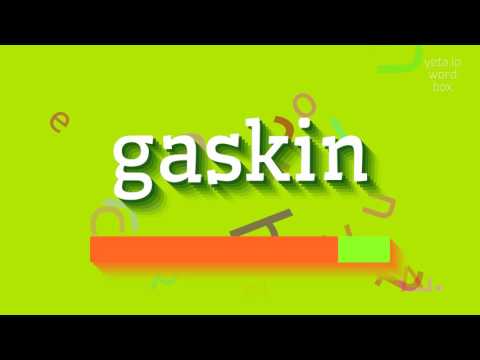 How to say "gaskin"! (High Quality Voices)