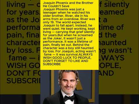 "He Watched His Brother Die — Then Gave the Performance of a Lifetime"