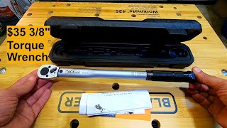 Review of the Tacklife 3/8" Torque Wrench