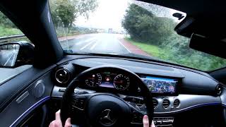 Mercedes-Benz E350e Hybrid POV Test Drive // Sport