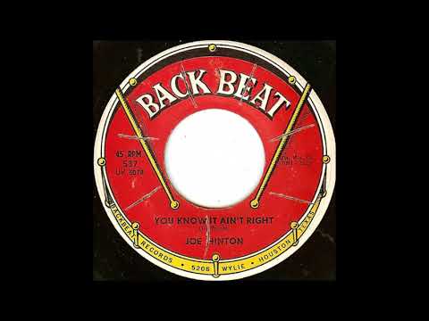 Joe Hinton  - You Know It Ain't Right
