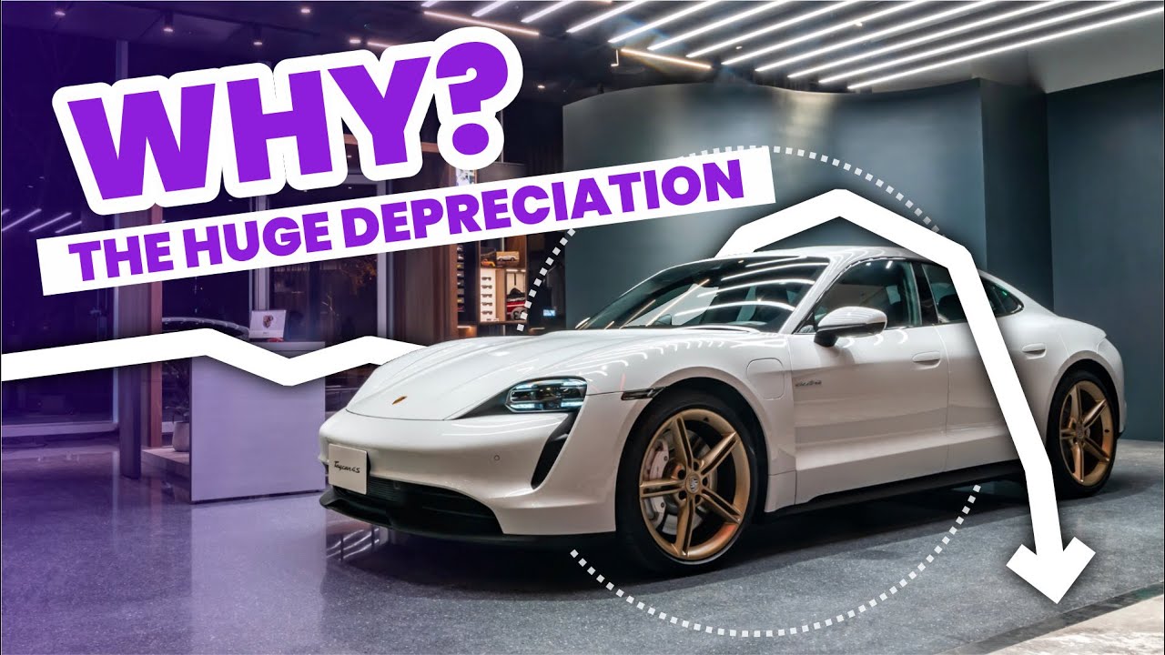 Porsche Taycan: WHY It DEPRECIATES So Badly (from the Perspective of a Used EV Dealer)