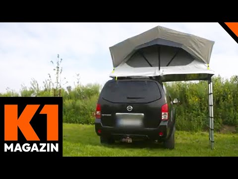 Dachzelt & Campingkiste: Alltagsauto campingtauglich machen! | K1 Magazin | Kabel Eins
